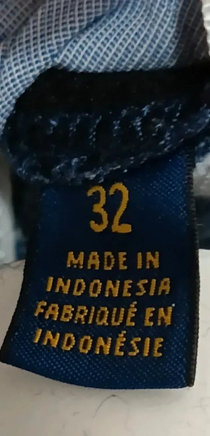 Short Polo Ralph Lauren azul Tamanho 32 ajuste clássico 9" Linho Algodão – photo 8